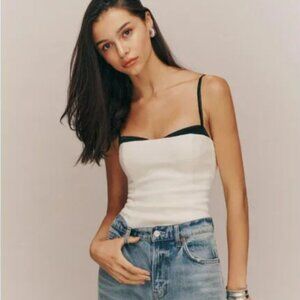 Reformation Melanie Top - Ivory